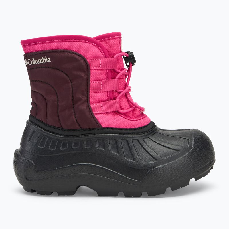 Παιδικές μπότες χιονιού Columbia Youth Powderbug Snowlite pink ice/moonvista 2