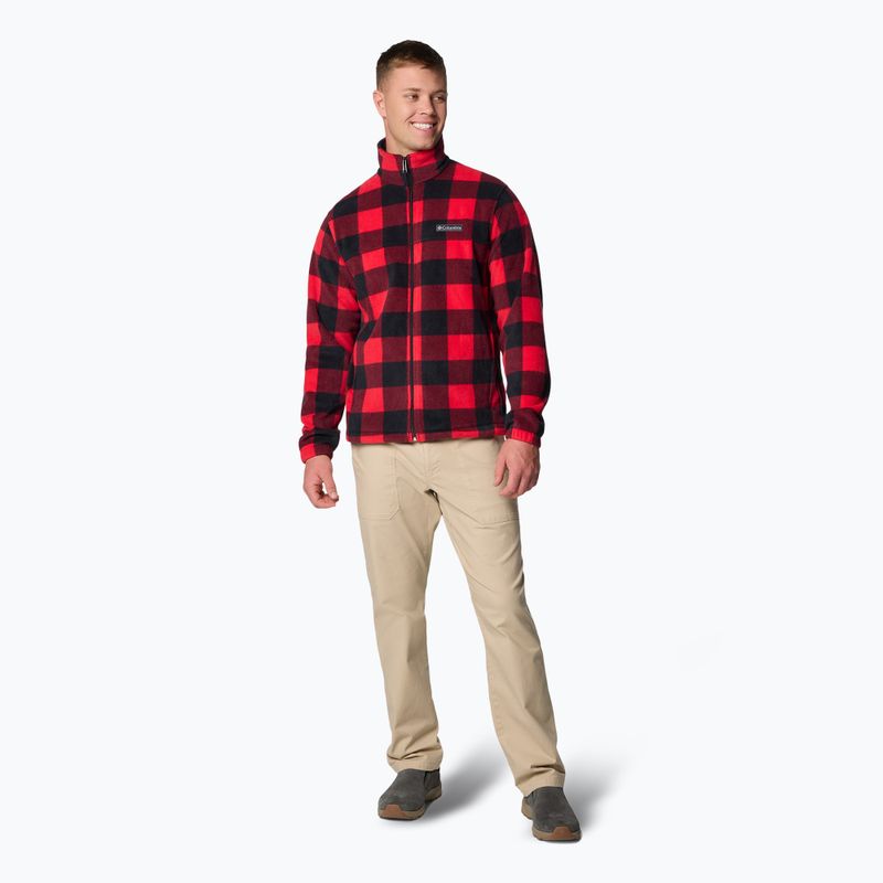 Ανδρικό φούτερ Columbia Steens Mountain Printed fleece φούτερ mountain red check print 2