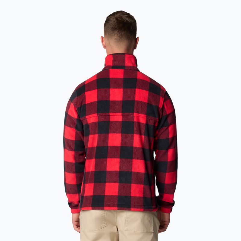 Ανδρικό φούτερ Columbia Steens Mountain Printed fleece φούτερ mountain red check print 3