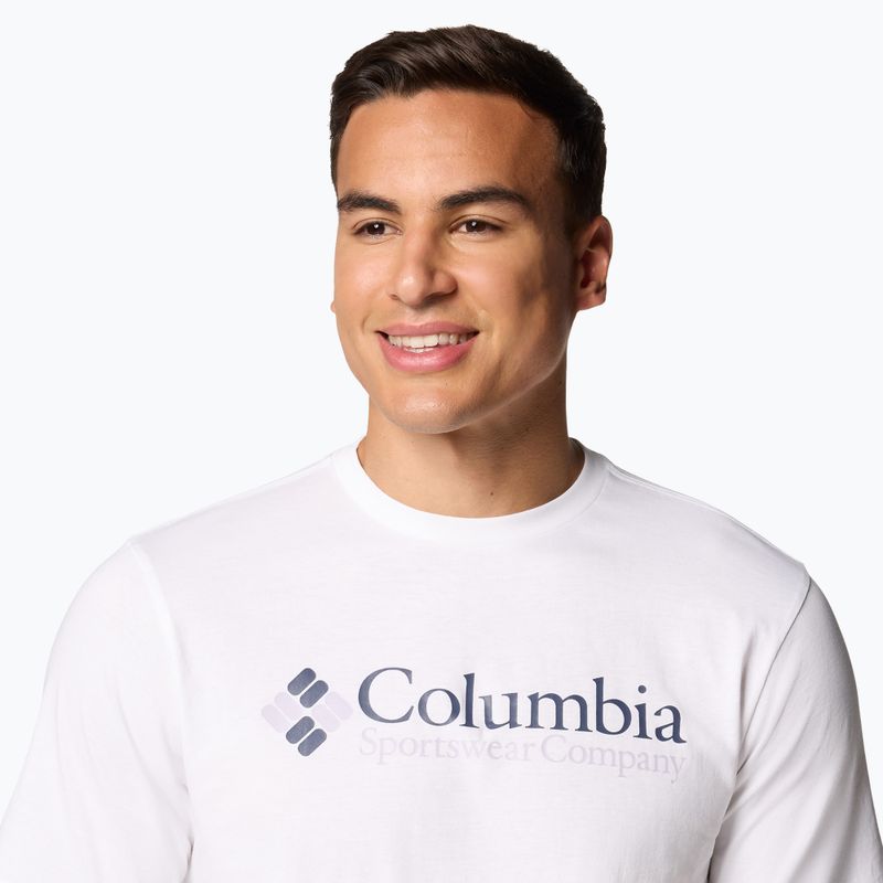 Columbia CSC Basic Logo μαύρο/csc ρετρό λογότυπο ανδρικό t-shirt 5