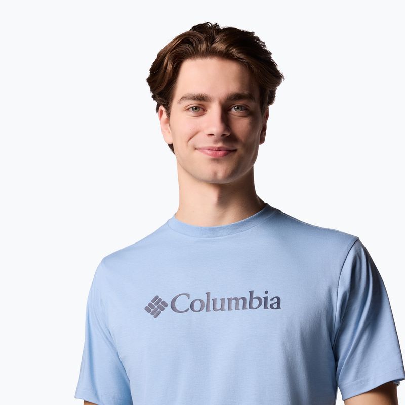 Columbia CSC Basic Logo μαύρο/csc ρετρό λογότυπο ανδρικό t-shirt 5