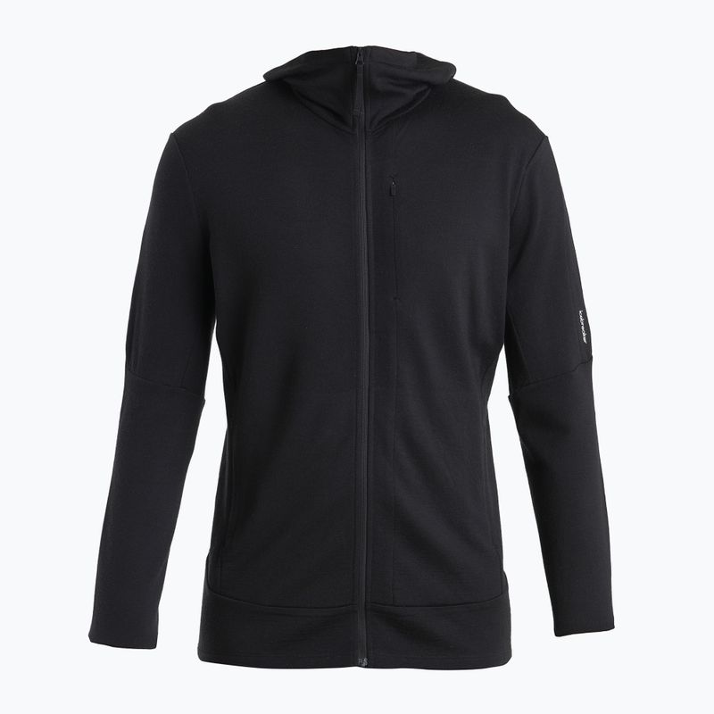 Ανδρικό Icebreaker Merino 260 Quantum IV Zip Hoodie μαύρο 7