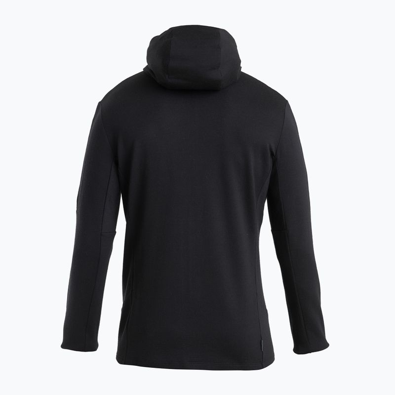 Ανδρικό Icebreaker Merino 260 Quantum IV Zip Hoodie μαύρο 8