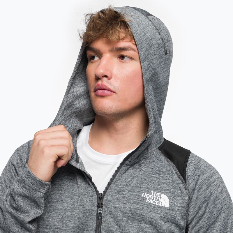 Ανδρικό φούτερ για πεζοπορία The North Face AO Midlayer FZ Hoodie γκρι NF0A5IMGYLM1 5