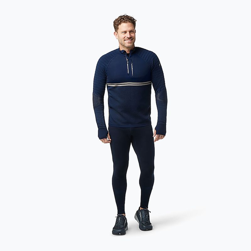 Ανδρικό θερμικό φούτερ Smartwool Intraknit Merino Tech 1/4 Zip navy blue SW016670092 6