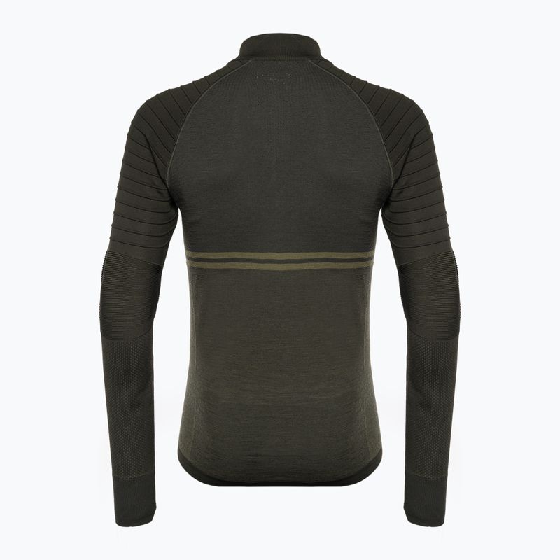 Ανδρικό θερμικό φούτερ Smartwool Intraknit Merino Tech 1/4 Zip γκρι SW016670K15 2