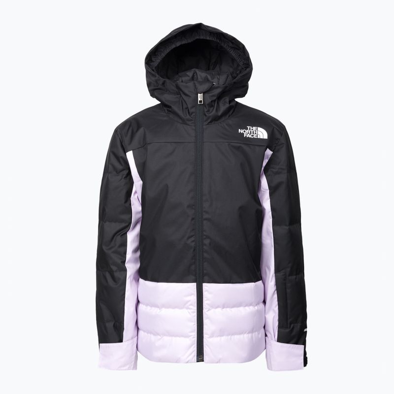 The North Face Pallie Down παιδικό μπουφάν μαύρο και μοβ NF0A7UN56S11