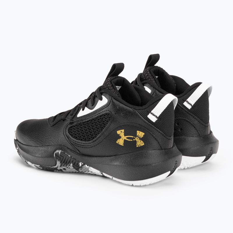 Under Armour GS Lockdown 6 παιδικά παπούτσια μπάσκετ μαύρο 3025617 3