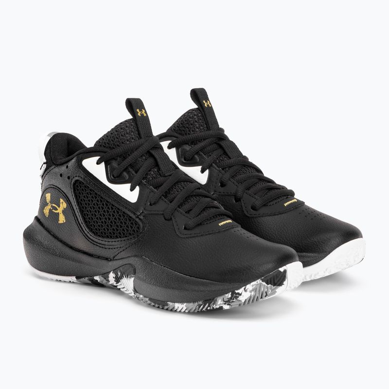 Under Armour GS Lockdown 6 παιδικά παπούτσια μπάσκετ μαύρο 3025617 4