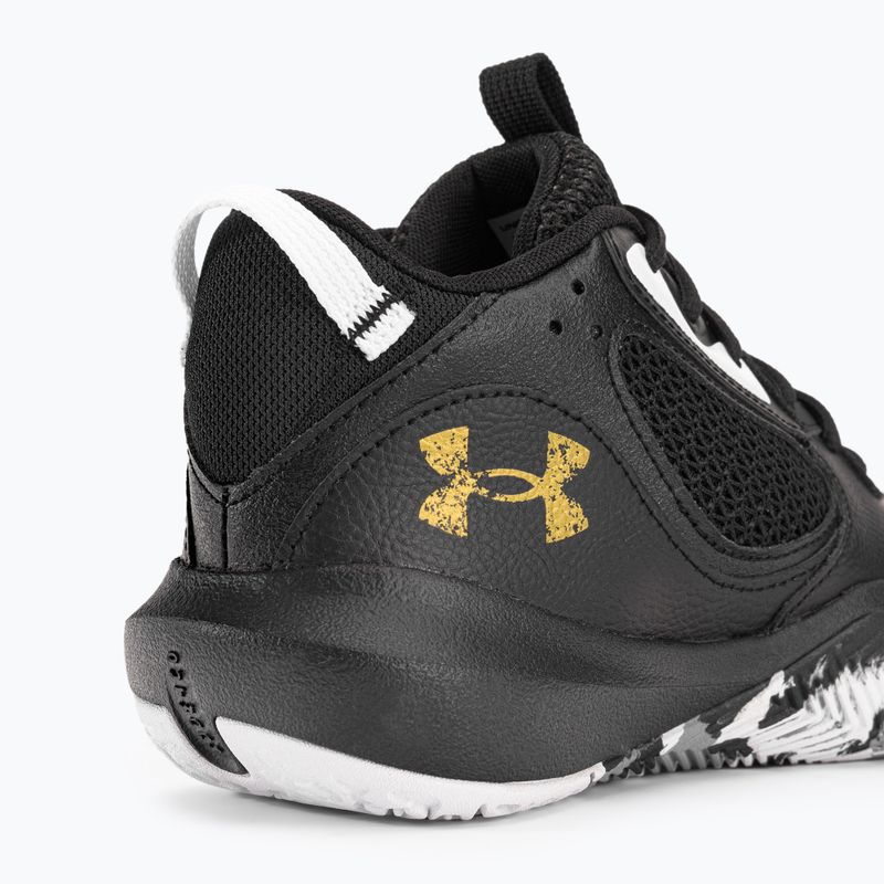 Under Armour GS Lockdown 6 παιδικά παπούτσια μπάσκετ μαύρο 3025617 8