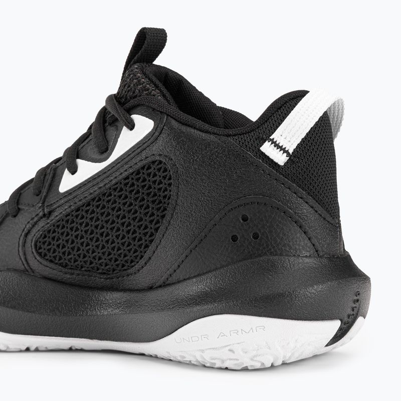 Under Armour GS Lockdown 6 παιδικά παπούτσια μπάσκετ μαύρο 3025617 9