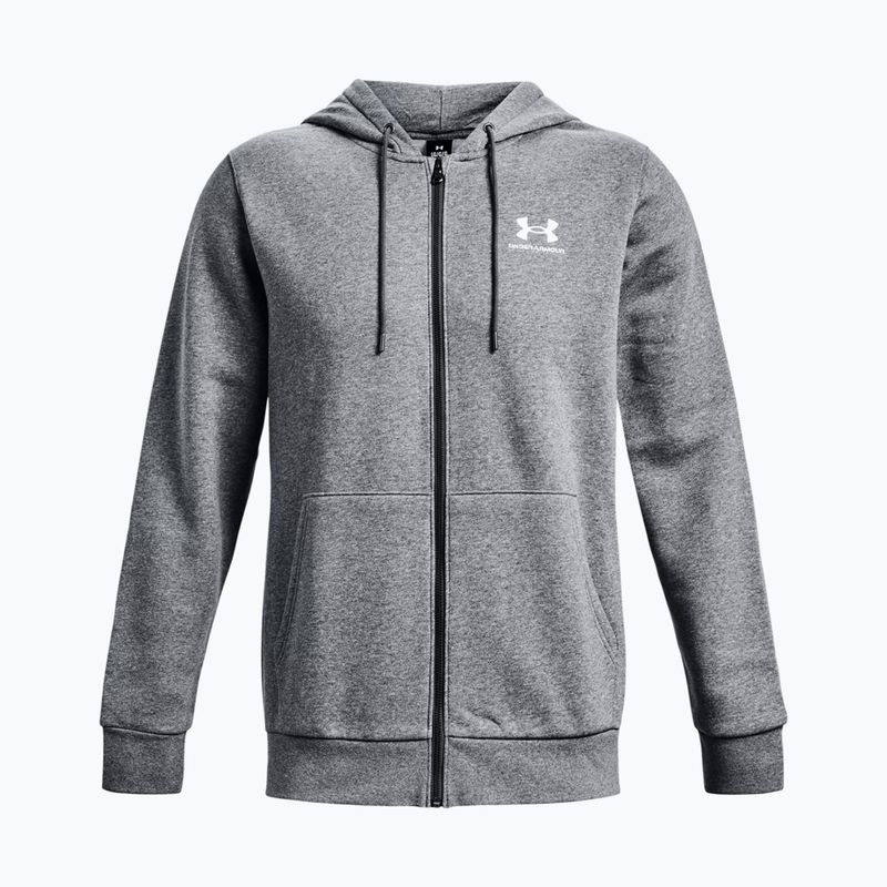 Ανδρικό φούτερ προπόνησης Under Armour Essential Fleece Full Zip Hood Γκρι 1373881 5