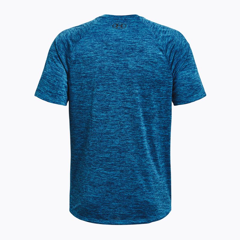 Under Armour ανδρικό μπλουζάκι προπόνησης UA Tech 2.0 SS Tee μπλε 1326413 5