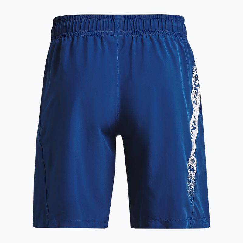 Under Armour Woven Graphic ανδρικό προπονητικό σορτς μπλε 1370388-471 4