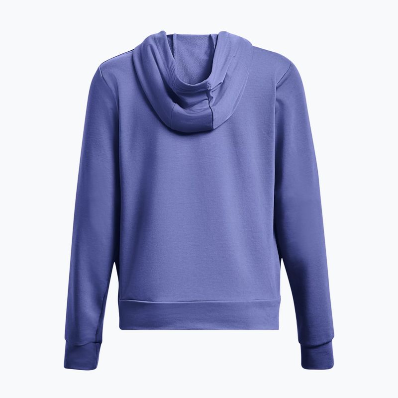 Under Armour γυναικείο φούτερ προπόνησης Rival Terry Hoodie μπλε 1369855 4