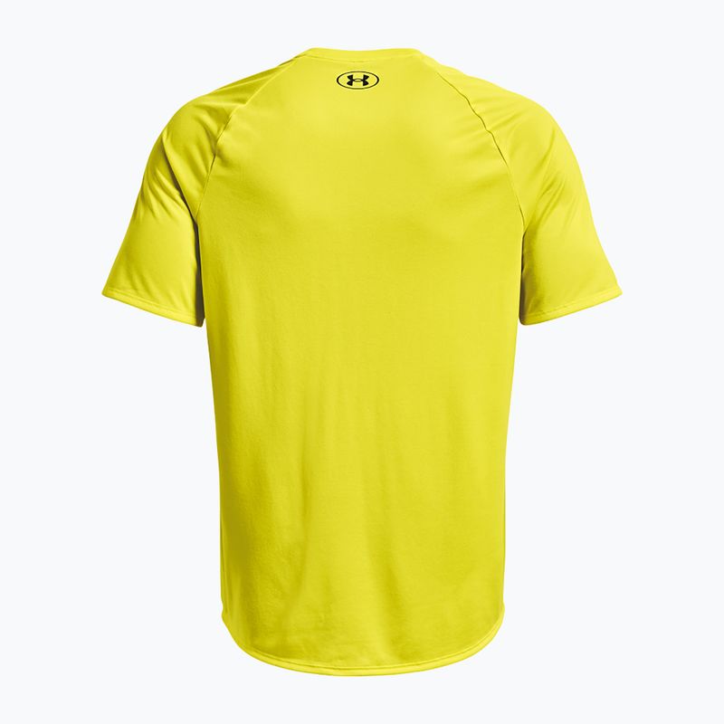 Under Armour Tech 2.0 SS ανδρικό μπλουζάκι προπόνησης μαύρο 1326413-799 6