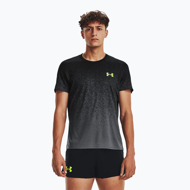 Under Armour Pro Elite ανδρικό πουκάμισο για τρέξιμο μαύρο/γκρι 1378403