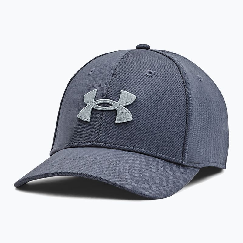 Under Armour Blitzing ανδρικό καπέλο μπέιζμπολ γκρι/μπλε του λιμανιού