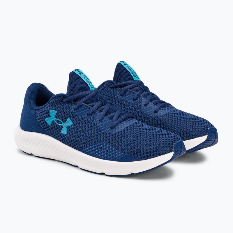 Under Armour Charged Pursuit 3 μπλε ανδρικά παπούτσια για τρέξιμο 3024878 3