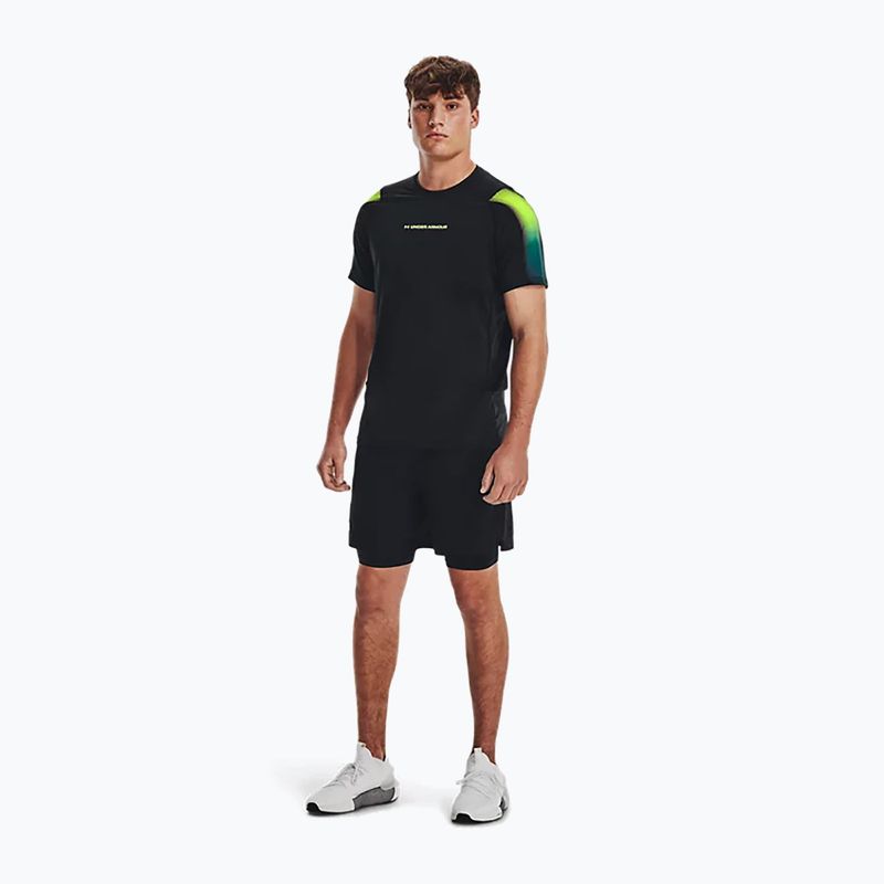 Under Armour ανδρικό μπλουζάκι προπόνησης HG Armour Nov Fitted μαύρο 1377160