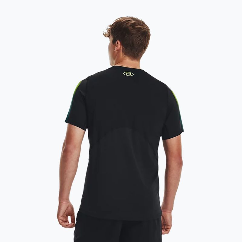 Under Armour ανδρικό μπλουζάκι προπόνησης HG Armour Nov Fitted μαύρο 1377160 2