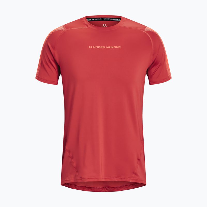 Under Armour ανδρικό μπλουζάκι προπόνησης HG Armour Nov Fitted κόκκινο 1377160 3