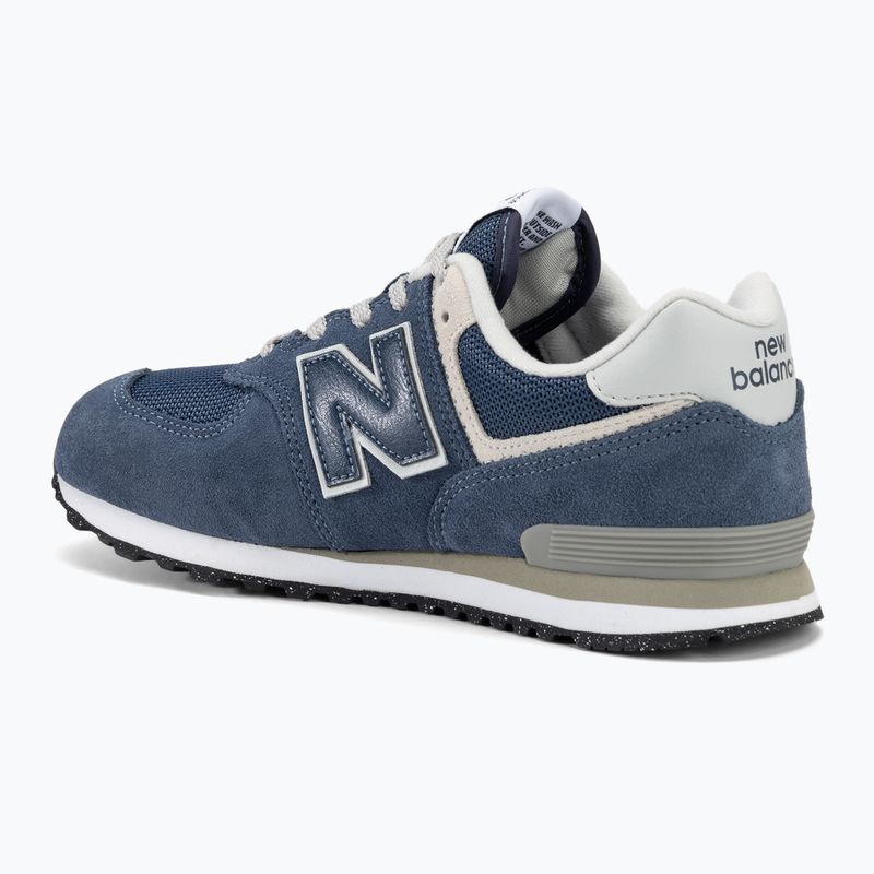 Παιδικά παπούτσια New Balance 574's V1 navy 3