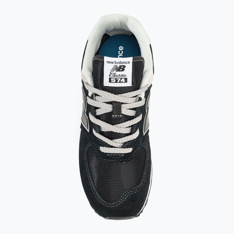 New Balance GC574 μαύρο NBGC574EVB παιδικά παπούτσια 6