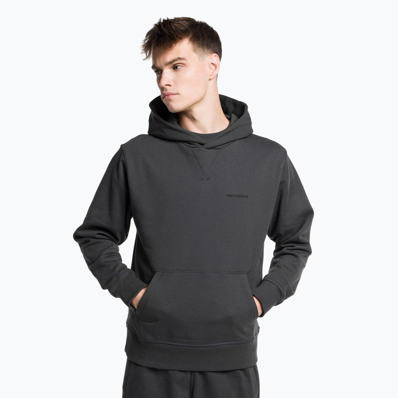 Ανδρικό φούτερ προπόνησης New Balance NB Athletics Nature State Hoodie μαύρο MT23565PHM