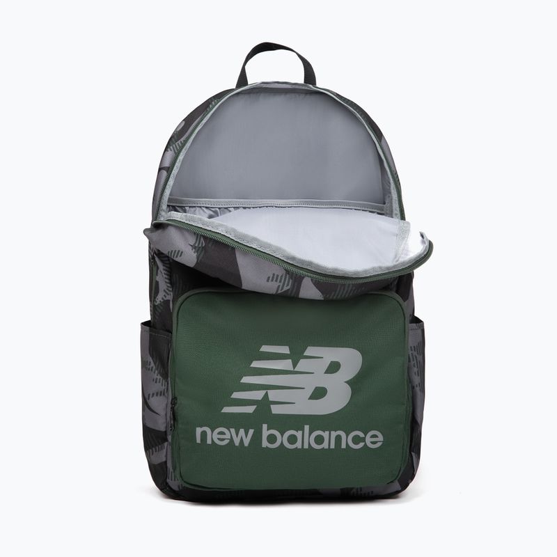 New Balance Printed Παιδικό σακίδιο πλάτης μαύρο 3