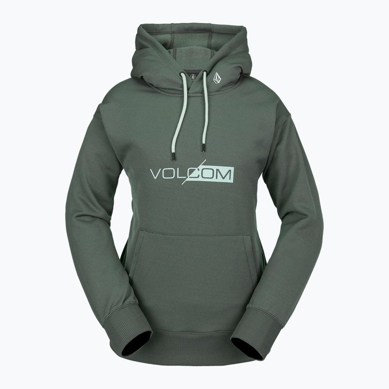 Γυναικείο Volcom Core Hydro Hoodie eucalyptus snowboard φούτερ για γυναίκες 4