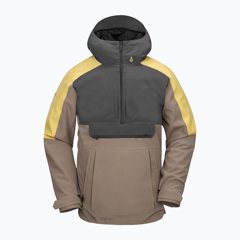 Ανδρικό Volcom Brighton Pullover καστανό καφέ μπουφάν snowboard 8