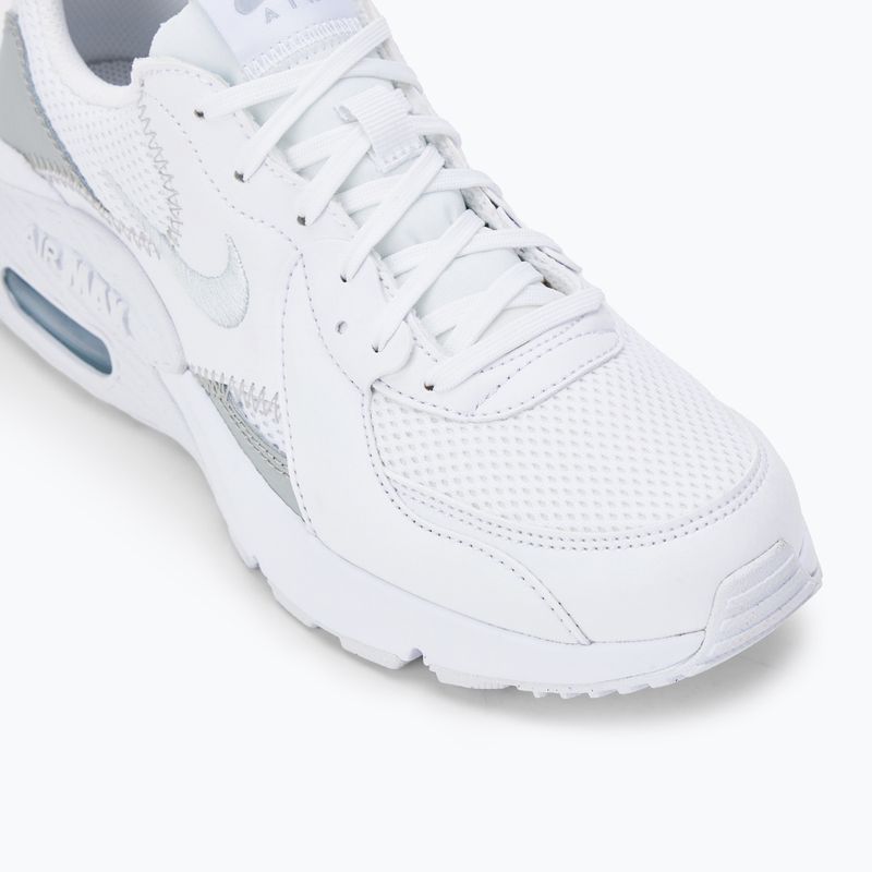 Nike Air Max Excee γυναικεία παπούτσια λευκό/λευκό/μεταλλική πλατίνα 7