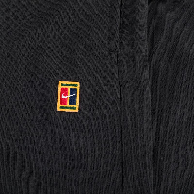 Ανδρικό παντελόνι τένις Nike Court Heritage Fleece μαύρο 3