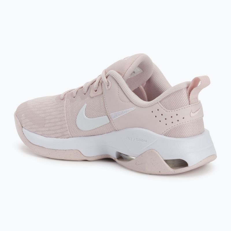 Nike Zoom Bella 6 γυναικεία παπούτσια barely rose / diffused taupe / μεταλλική πλατίνα / λευκό 3