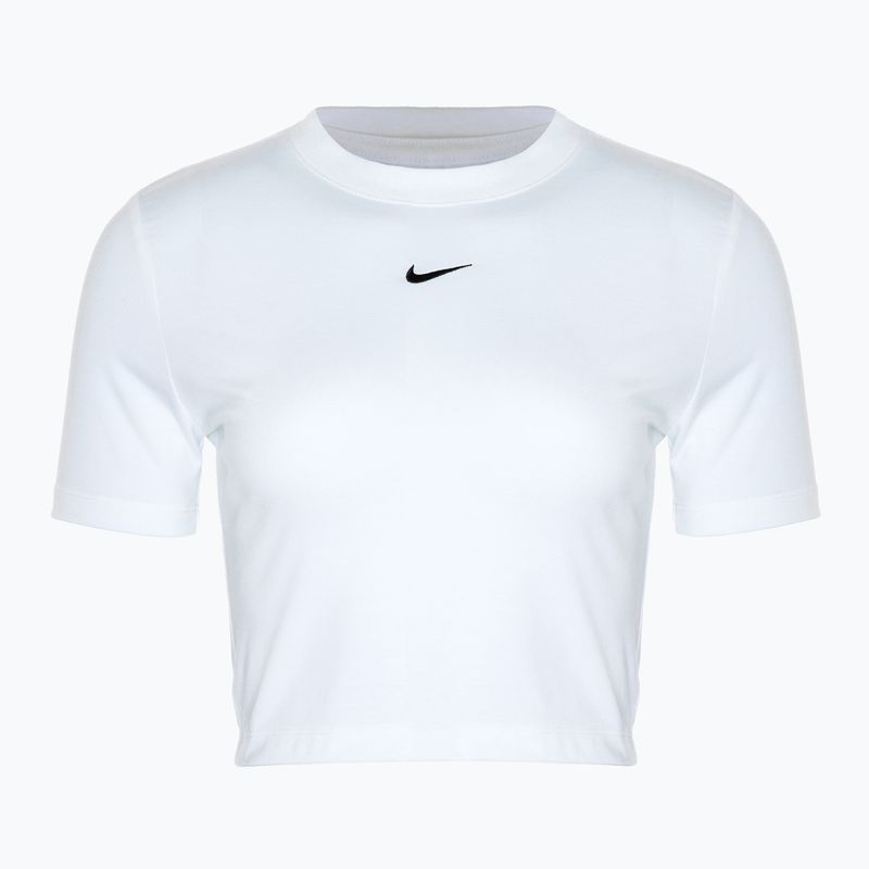 Nike Sportswear γυναικείο t-shirt Essential λευκό/μαύρο