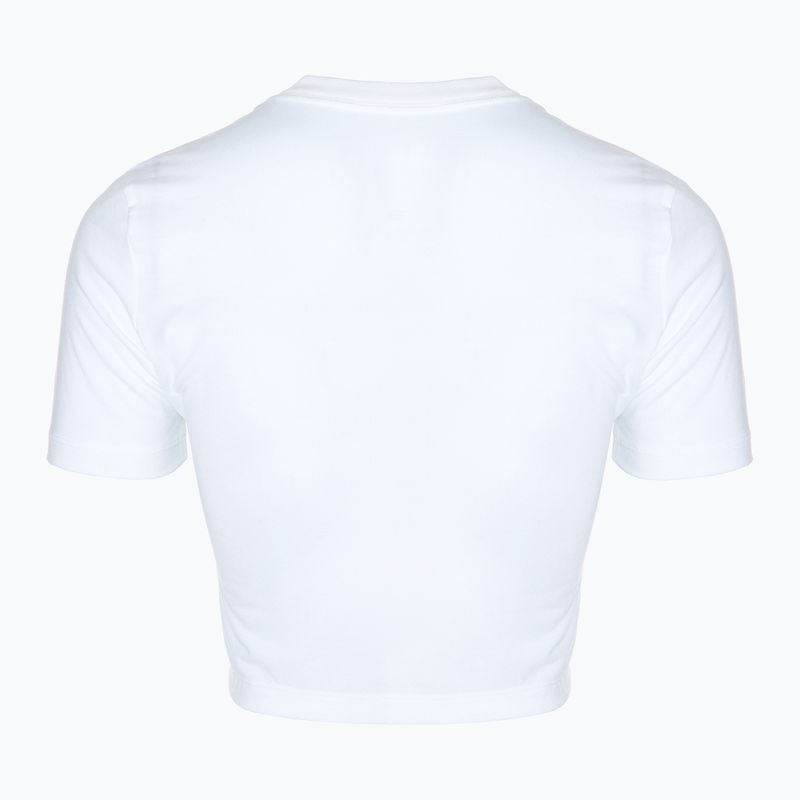 Nike Sportswear γυναικείο t-shirt Essential λευκό/μαύρο 2