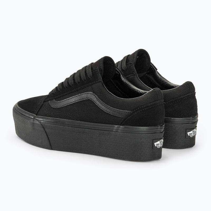 Vans παπούτσια UA Old Skool Stackform μαύρο/μαύρο 4