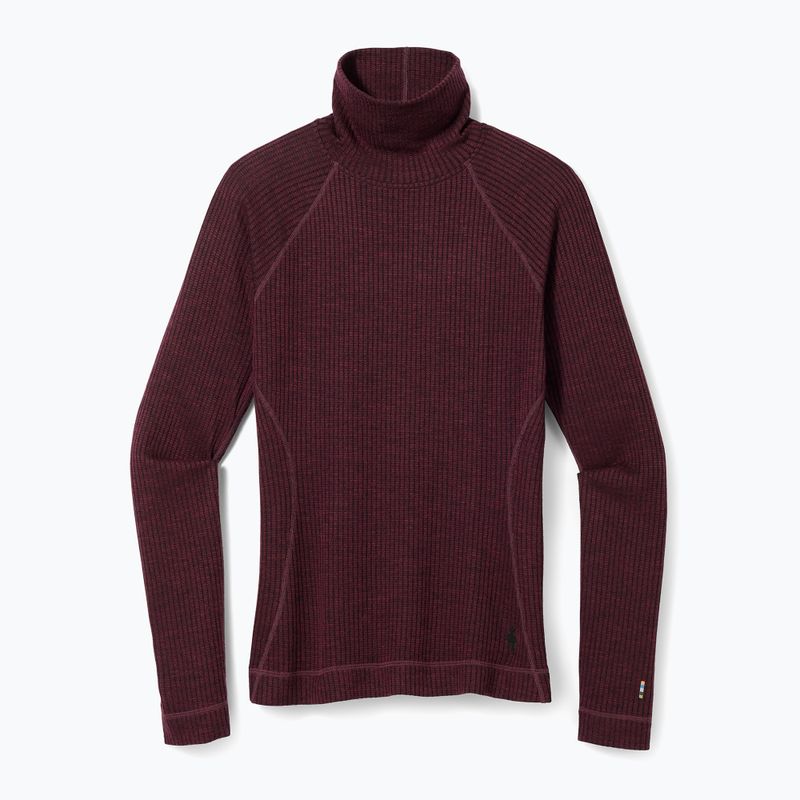 Γυναικείο Smartwool Thermal Merino Rib Turtleneck T-shirt μοβ SW016690K40 4