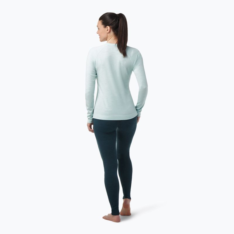 Γυναικείο Smartwool Merino 250 Baselayer Crew Boxed τυρκουάζ θερμικό μπλουζάκι SW016370J63 3