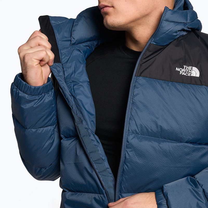 Ανδρικό πουπουλένιο μπουφάν The North Face Diablo Down Hoodie shady blue/black 3