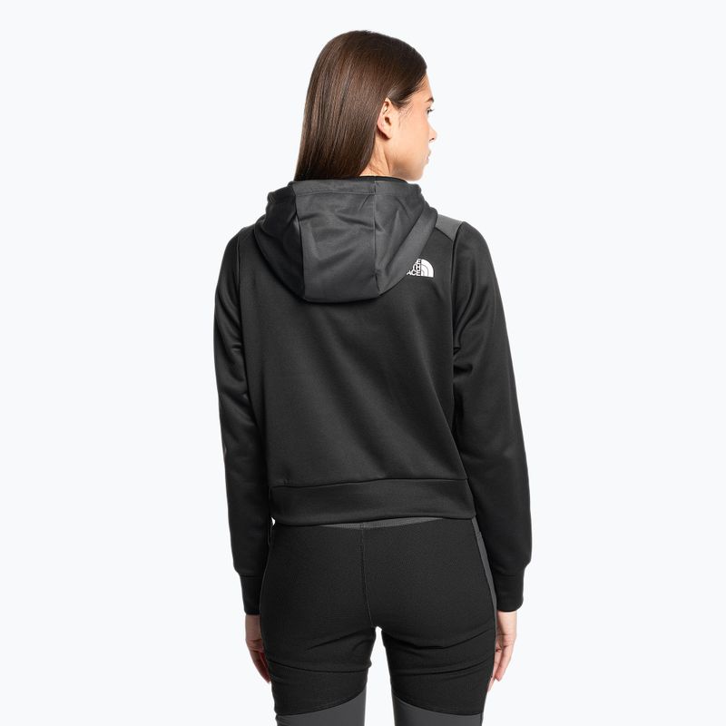 Γυναικείο φούτερ Trekking The North Face Reaxion Fleece P/O Hoodie μαύρο/γκρι NF0A7ZACKT01 2