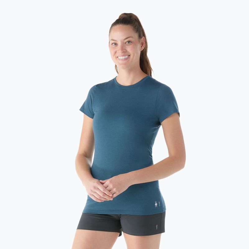 Γυναικείο θερμικό T-shirt Smartwool Merino twilight blue