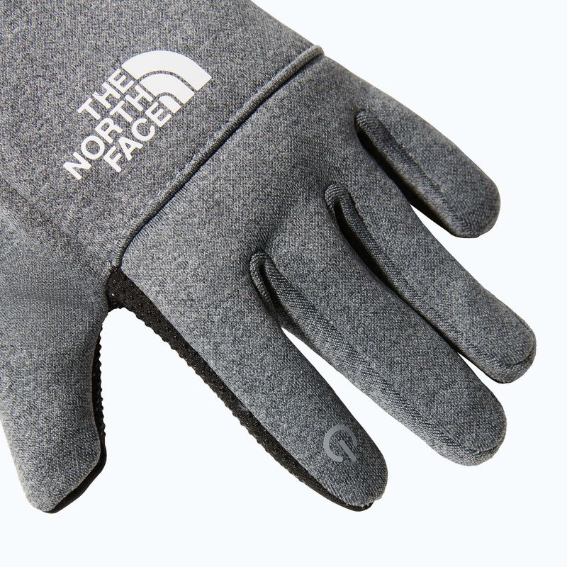 Παιδικά γάντια πεζοπορίας The North Face Recycled Etip medium grey heather 7