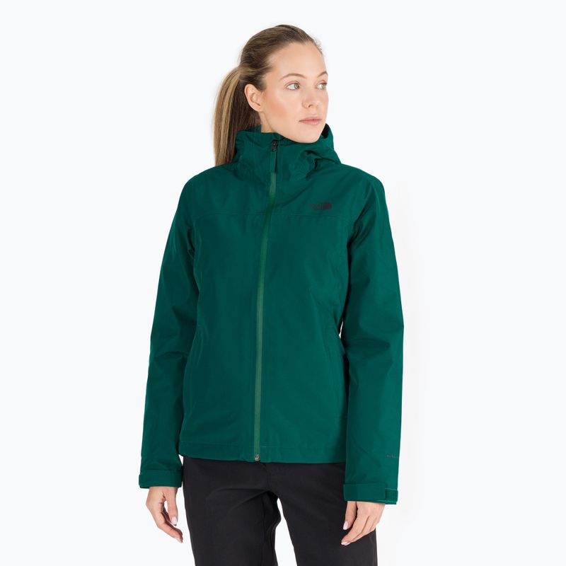 Γυναικείο μπουφάν βροχής The North Face Dryzzle Futurelight Insulated πράσινο NF0A5GM6D7V1