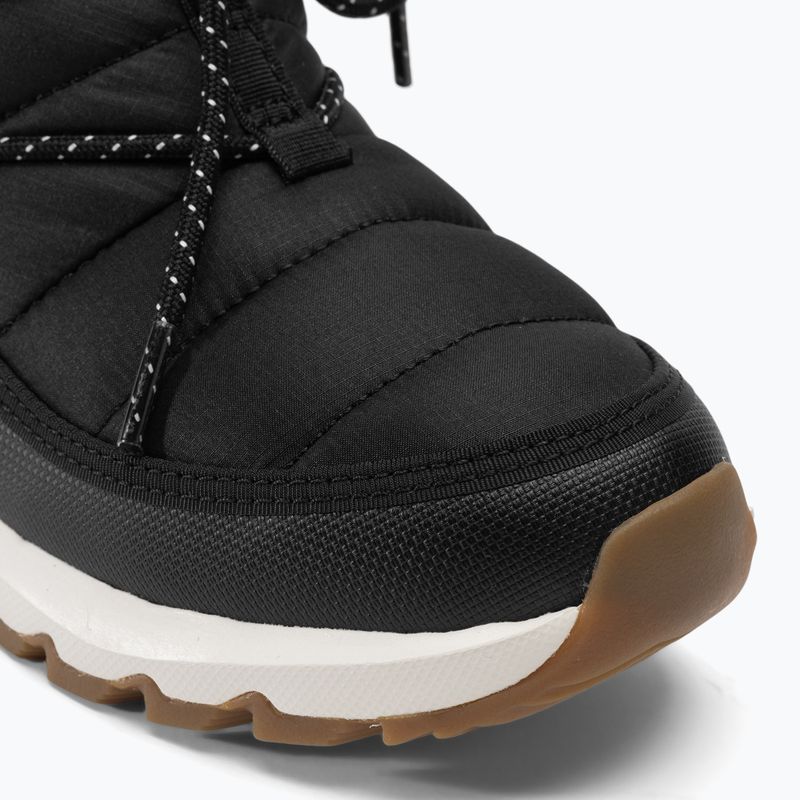 Γυναικείες μπότες πεζοπορίας The North Face Thermoball Lace Up μαύρο/gardenia λευκό 7