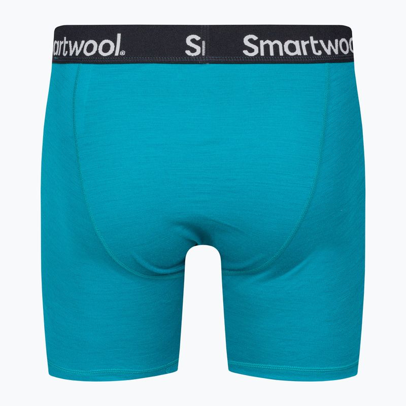 Ανδρικά Smartwool Brief Boxed θερμικά μποξεράκια βαθιάς λίμνης 2