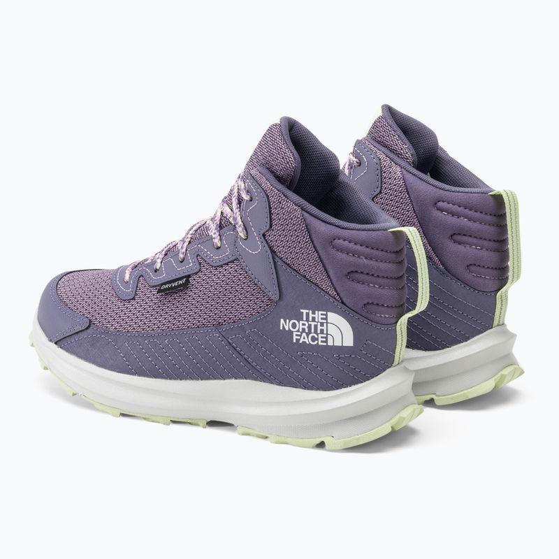 The North Face Fastpack Hiker Mid Wp lunar slate/lupine παιδικές μπότες πεζοπορίας 3