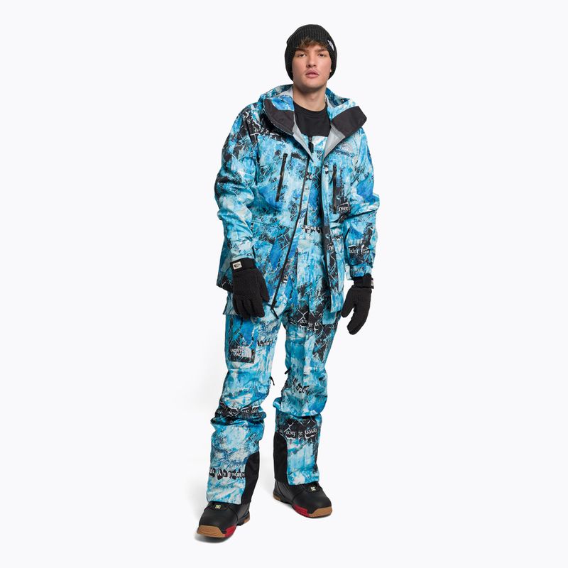 Ανδρικό μπουφάν snowboard The North Face Printed Dragline μπλε NF0A7ZUF9C11 2