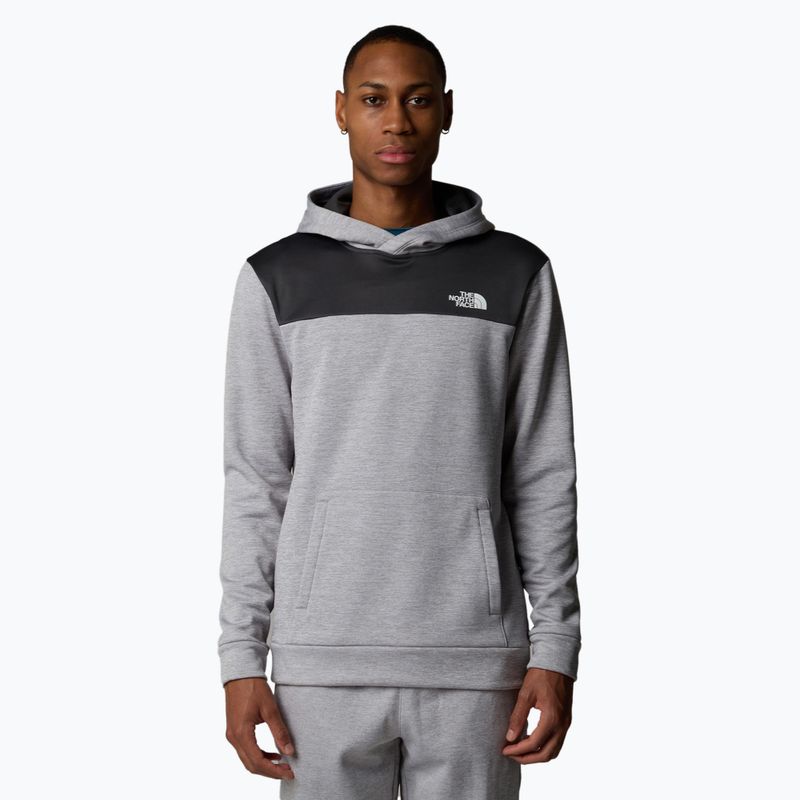 Ανδρικό φούτερ The North Face Reaxion Fleece P/O Hoodie tnf light grey heather/ asphalt grey